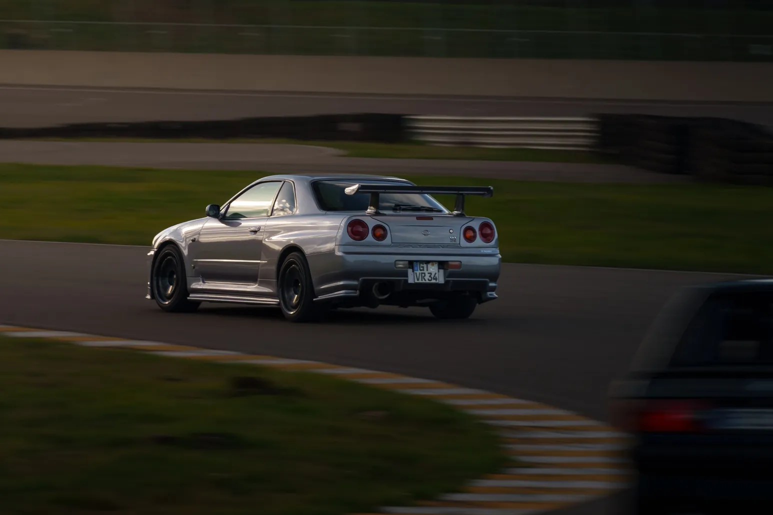 Nissan Skyline GT-R R34 from behind