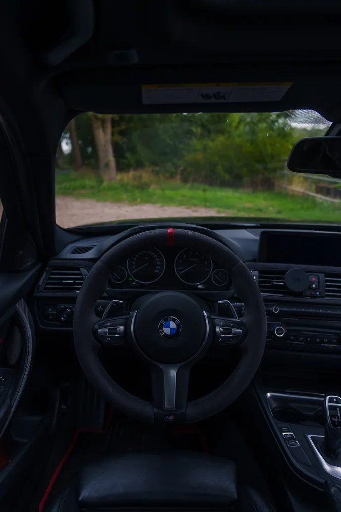 BMW F30 steering wheel, portrait format
